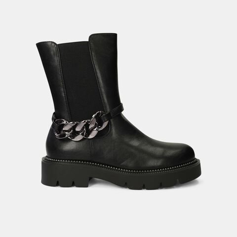 Botines Para Mujer Bata Red Label Negro Jerry Palermo, 