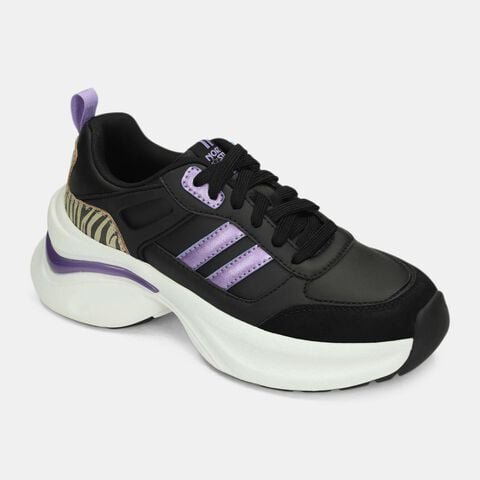 Tenis Para Mujer North Star Negro Luz Isaru, 