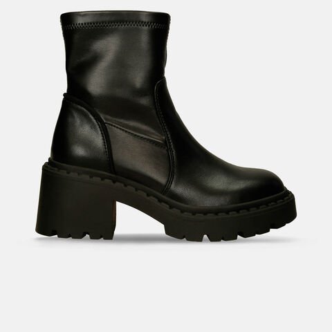 Botines Para Mujer Bata Negro Jenn Filly, 